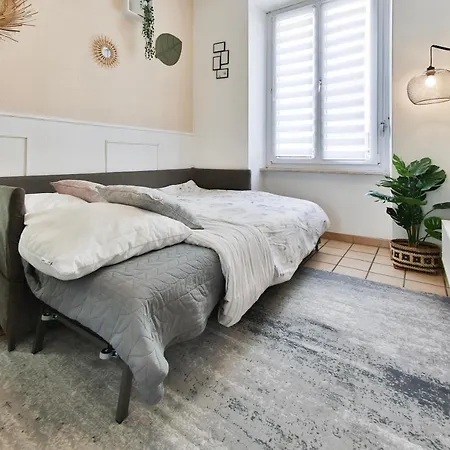 アパート Le Citadin - Centre - Musee Automobile - Parc Expo *